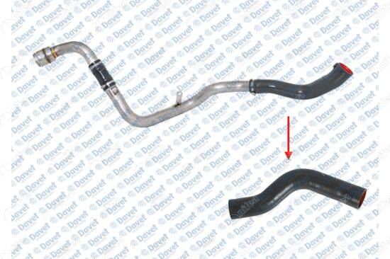 NIFEA 11148 Turbo Hortumu Buyuk Metal Boru Haric Logan Sandero 1.5dci K9k